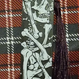 Skull & Bones 3D Printed Bookmark
