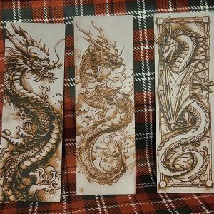 20240914_025942_result Majestic Dragon Bookmark - Fantasy 3D Printed Page Holder in PLA