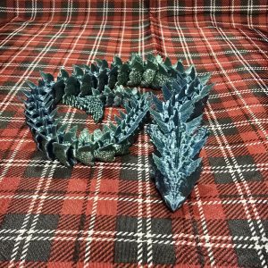 Articulated Sea Serpent - 3D Printed
