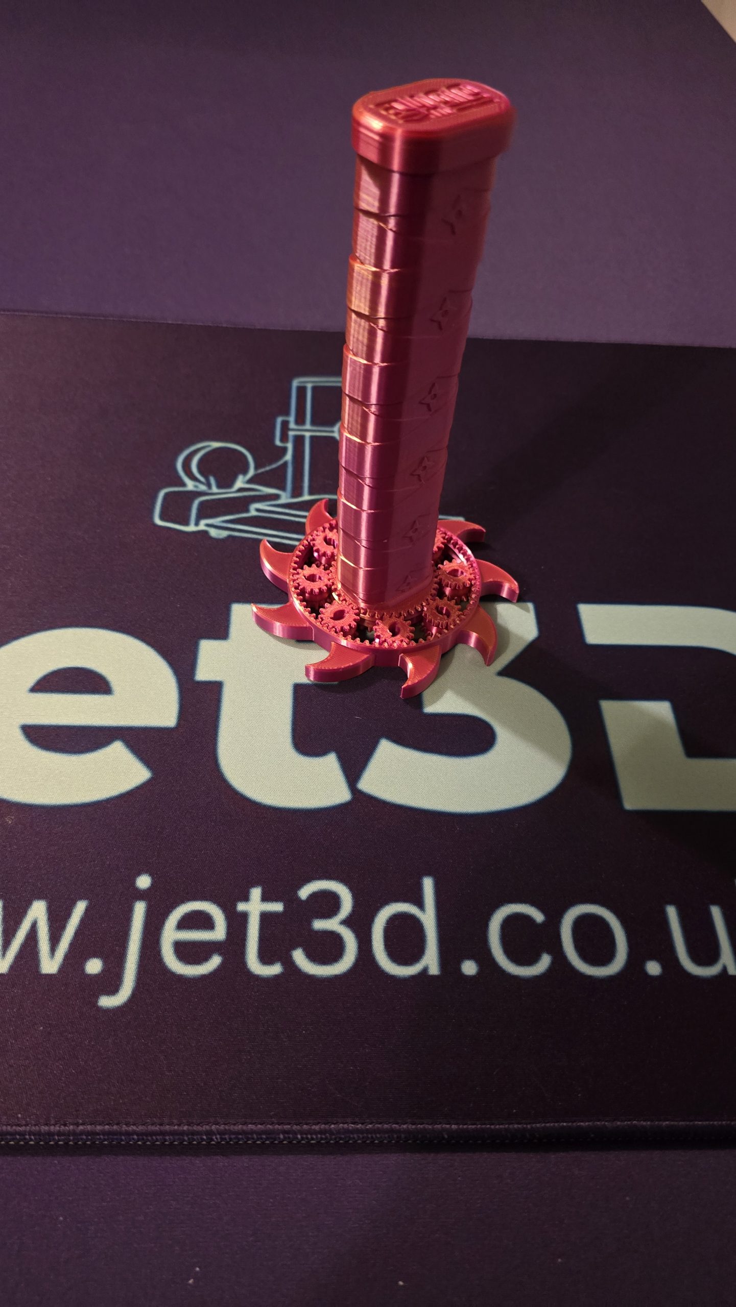 Collapsible Katana with Fidget Spinner