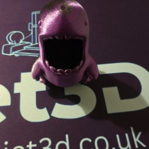 Dinosaur Pen Holder (Purple & Black)