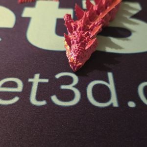 Sea Serpent (Red & Gold)