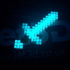 Pixel Sword (Glow in the Dark)